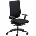 Sedus se:do Pro Light Bürostuhl, Ergonomisch, Schwarz, Verstellbare Armlehnen und Rückenlehne, Hhenverstellbar 40-52cm, Belastbar bis 130kg, 23¡ã ffnungswinkel