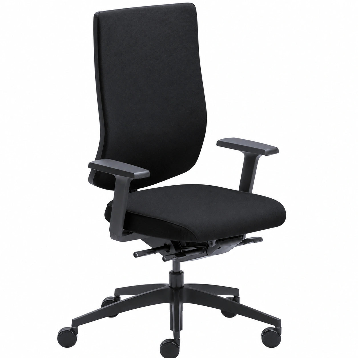 Sedus se:do Pro Light Bürostuhl, Ergonomisch, Schwarz, Verstellbare Armlehnen und Rückenlehne, Hhenverstellbar 40-52cm, Belastbar bis 130kg, 23¡ã ffnungswinkel