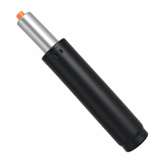 QWORK Hhenverstellbare Bürostuhl Gasdruckfeder mit 360¡ã Drehfunktion, Edelstahl, 31-45 cm