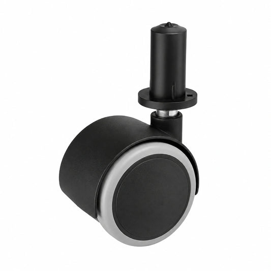 Mbelrollen Set 8mm Dorn mit 50mm Gehuse, 40kg Tragfhigkeit, geeignet für Parkettbden