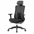 Ergonomischer Drehstuhl ErgoPrime Pro ¨C IGR-zertifizierter Testsieger, individuell anpassbar, für Home Office geeignet, bis 150 kg belastbar, Schwarz